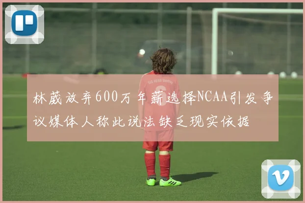 林葳放弃600万年薪选择NCAA引发争议媒体人称此说法缺乏现实依据